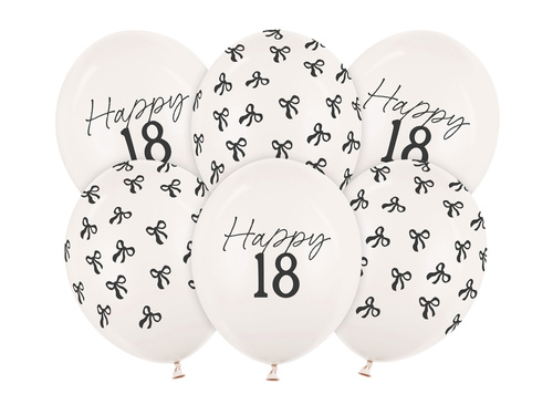 Set de baloane cu arc din latex - 30 cm - 6 buc.