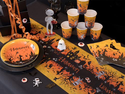 Bandă de alergat Halloween Haunted House - 30 cm x 5 m - 1 buc.