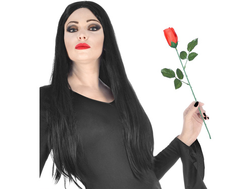 Floare artificială de trandafir roșu - 44 cm - 1 buc.