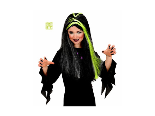 Peruca de vrăjitoare lungă