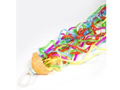 Lansator cu serpentine colorate - 2 bucăți.