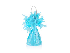 Greutăți din folie pentru baloane umplute cu heliu - albastru pastel - 145 g