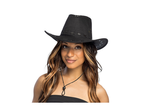 Savanne pălărie de cowboy negru