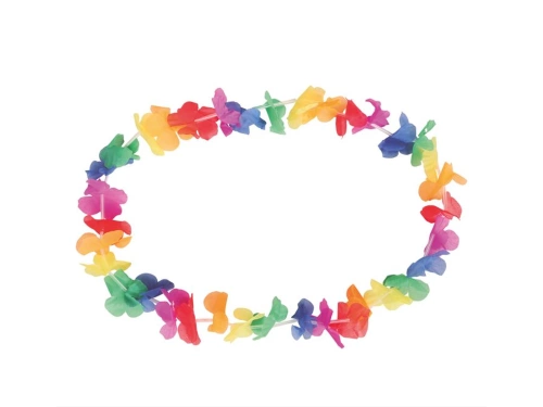 Colier Hawaiian multicolor - 1 buc.