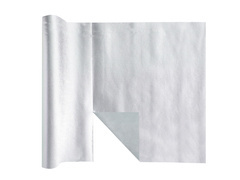 Pânză de masă decorativă 3in1 - argintiu metalic - 40 cm x 4,8 m - 1 buc.