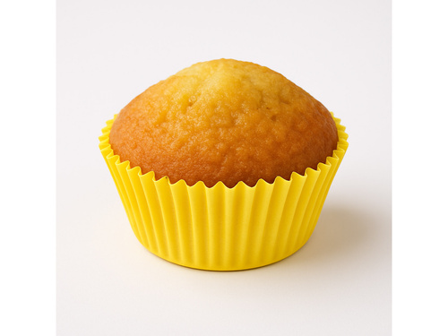 Rulouri galbene pentru cupcakes - 50 buc.