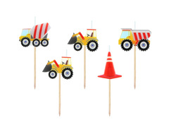 Picnic lumânări de construcție - 5 buc.