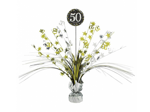 Decorațiuni de masă pentru a 50-a aniversare - 33 cm - 1 buc.