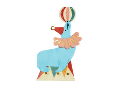 Șervețele aniversare Seal - 12 buc.