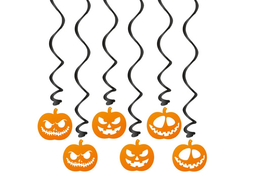 Dovleci de Halloween - 6 buc.