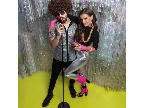 Încălțăminte pentru picioare roz neon - 40 cm