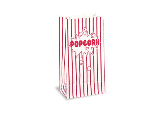 Cutii de popcorn cu dungi - 10 buc.