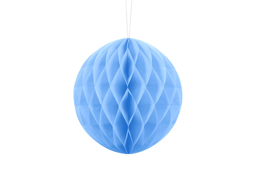 Decorațiune suspendată cu bilă albastru deschis - 20 cm - 1 buc.