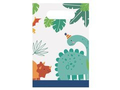 Pungi cadou dinozauri - 8 buc.