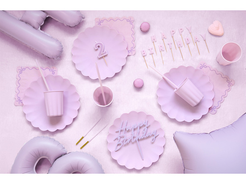 Șervețele de hârtie albastre cu volan - 33 cm - 12 buc.