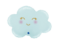 Balon folie Blue Cloud - 62 x 45 cm - 1 buc.