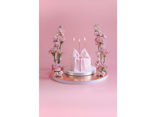 Lumânări aniversare de aur - 14 cm - 12 buc.