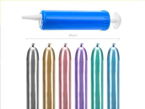 Argilă modelabilă, tuburi - culori mixte - lucioasă - 30 buc. + pompă