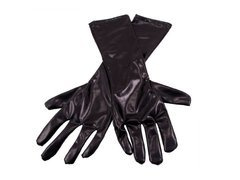 Mănuși de carnaval negre - 42 cm.