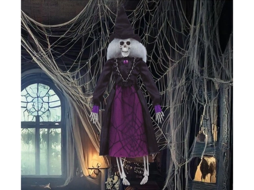 Schelet de vrăjitoare - decorațiune suspendată - 40 cm - 1 buc.