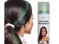 Spray de păr lavabil 125 ml - verde sclipitor