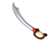 Sabie de pirat gonflabilă - 75 cm - 1 buc.
