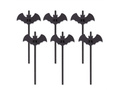 Paie Halloween Bat - 20 cm - 12 buc.