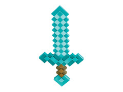 Sabie diamant Minecraft turcoaz - 51 cm- 1 buc.