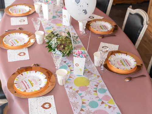 Cupe de aniversare fericită - 270 ml - 10 buc.