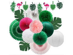 Set decorațiuni hawaiiene - 14 piese.