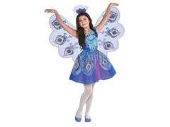 Costum de păun pentru fete