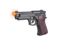 Pistol negru - 18 cm - 1 buc.
