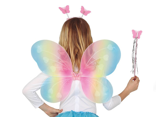 Set fluturi colorați