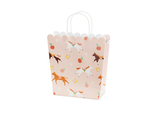 Pungă cadou Cai și flori - 1 buc.