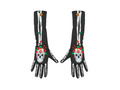 Mănuși Día de los Muertos 40 cm