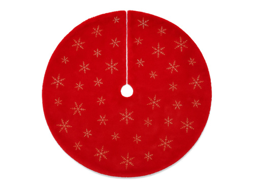 Acoperire pom de Crăciun - roșu - 80 cm - 1 buc.