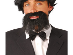 Papion clasic negru - 1 buc.