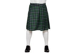 Kilt verde scoțian