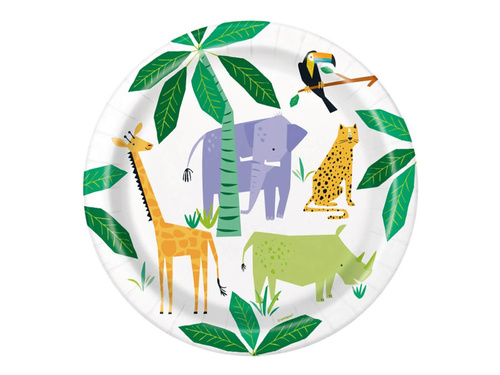Farfurii din setul Safari - 22 cm - 8 buc.