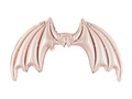 Aripile liliacului balon din folie roz auriu - 85 x 50 cm - 1 buc.