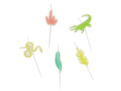 Lumânări Jungle pickerel - 5 buc.