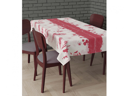 Față de masă cu pete de sânge - 135 x 270 cm - 1 buc.