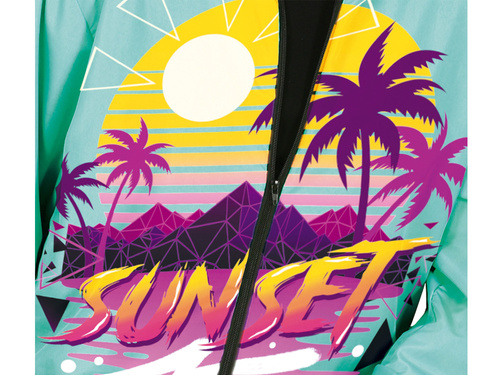 Costum de trening disco turcoaz - 1 buc.