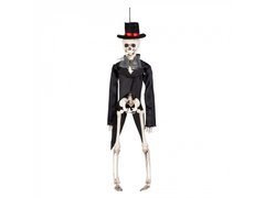 Skeleton mireasă și mire decor suspendat - 43 cm - 1 buc.