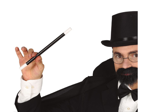 Baghetă magică de vrăjitor negru - 26 cm - 1 buc.