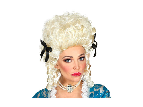 Peruca blondă a unei femei coloniale