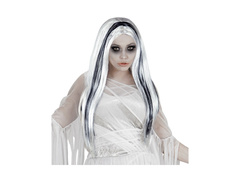Spooky fantomă peruca negru și alb