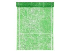 Panglică de masă decorare teren de fotbal - 30 cm x 5 m - 1 buc.