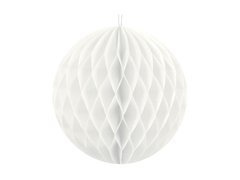 Minge de agățat decor alb - 40 cm - 1 buc.