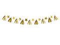 Ghirlandă Gold Stars - 130 cm - 1 buc.